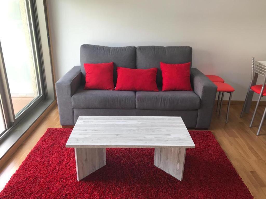 Apartamento Playa A Xunqueira, A 15 Min Vigo Moana Luaran gambar